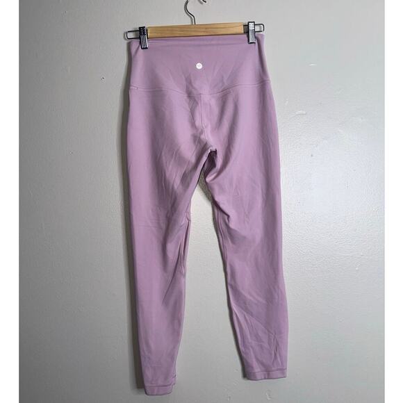 Lululemon Align High-Waist Mauve Pink/Purple Leggings Size 8 - Picture 5 of 5